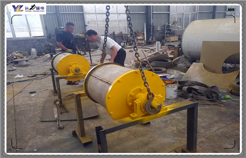 磁選機，磁選機滾筒，磁選機滾筒中磁塊有多少