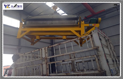 磁選機，永磁磁選機，磁鐵礦干選機，山東磁鐵礦干選永磁磁選機