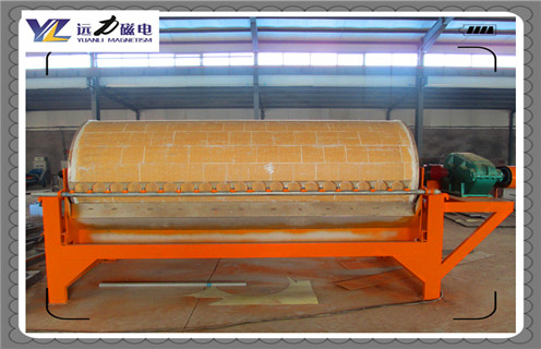 半逆流磁選機(jī)，選礦生產(chǎn)離不開(kāi)半逆流式磁選機(jī)_結(jié)構(gòu)工作原理圖_選礦生產(chǎn)離不開(kāi)半逆流式磁選機(jī)如何調(diào)整及工藝流程圖