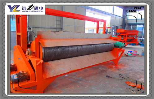 濕式筒式磁選機，長石除鐵可用濕式筒式磁選機，長石除鐵可用濕式筒式磁選機磁場一般為多少_磁塊如何排列