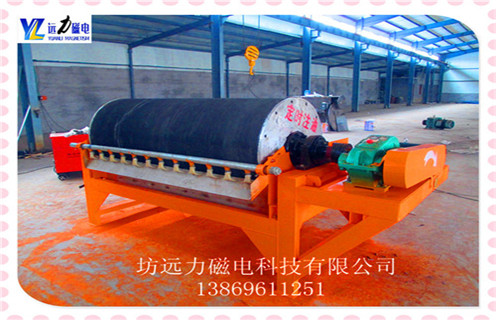 永磁筒式磁選機(jī)，甘肅永磁筒式磁選機(jī)_遠(yuǎn)力甘肅永磁筒式磁選機(jī)的結(jié)構(gòu)磁場分布圖