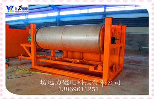 順流磁選機(jī)，河北順流式磁選機(jī)工作原理及結(jié)構(gòu)圖_河北順流式磁選機(jī)磁場(chǎng)強(qiáng)度及跑尾如何處理