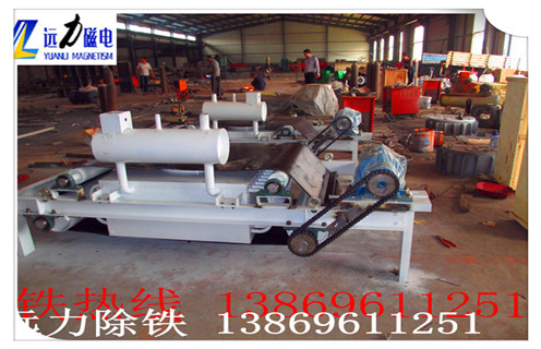 干式永磁磁選機，江蘇干式永磁磁選機_遠力江蘇干式永磁磁選機怎么調(diào)整優(yōu)缺點的結(jié)構(gòu)磁場分布圖 