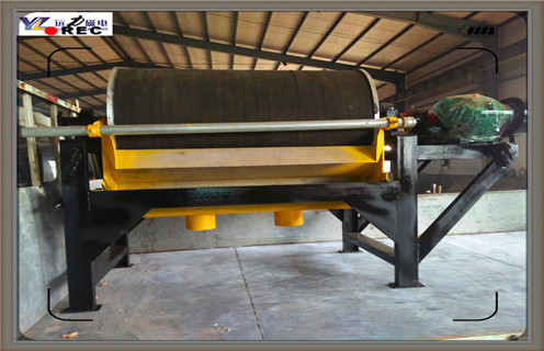 干粉永磁磁選機，江西干粉永磁選機_遠力江西干粉永磁選機怎么調(diào)整優(yōu)缺點的結(jié)構(gòu)磁場分布圖